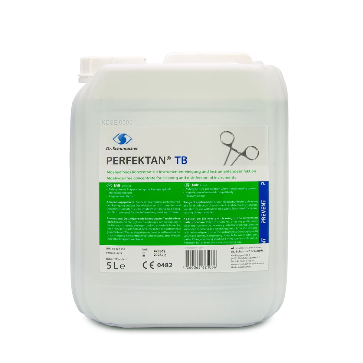 Dr. Schumacher Perfektan TB Instrumentendesinfektion Premier Beauty